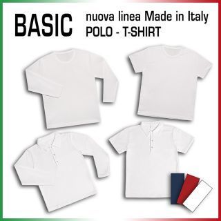 Nuova linea BASIC, t-shirt e polo per le scuole
